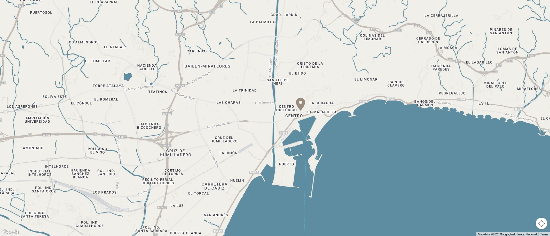 Click to view Málaga location on Google Maps